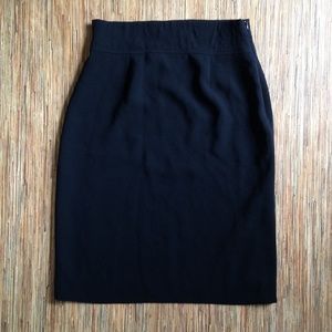 Jones NY Pencil Skirt Black Fully Lined Career